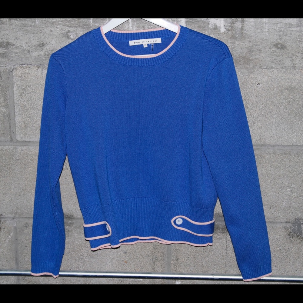 English Factory Sweater and Short Set